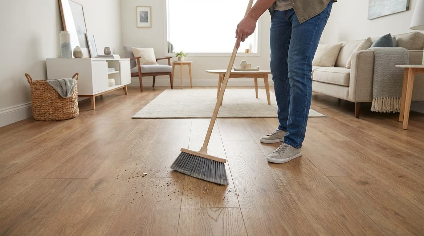 Beautiful hardwood floors in a home