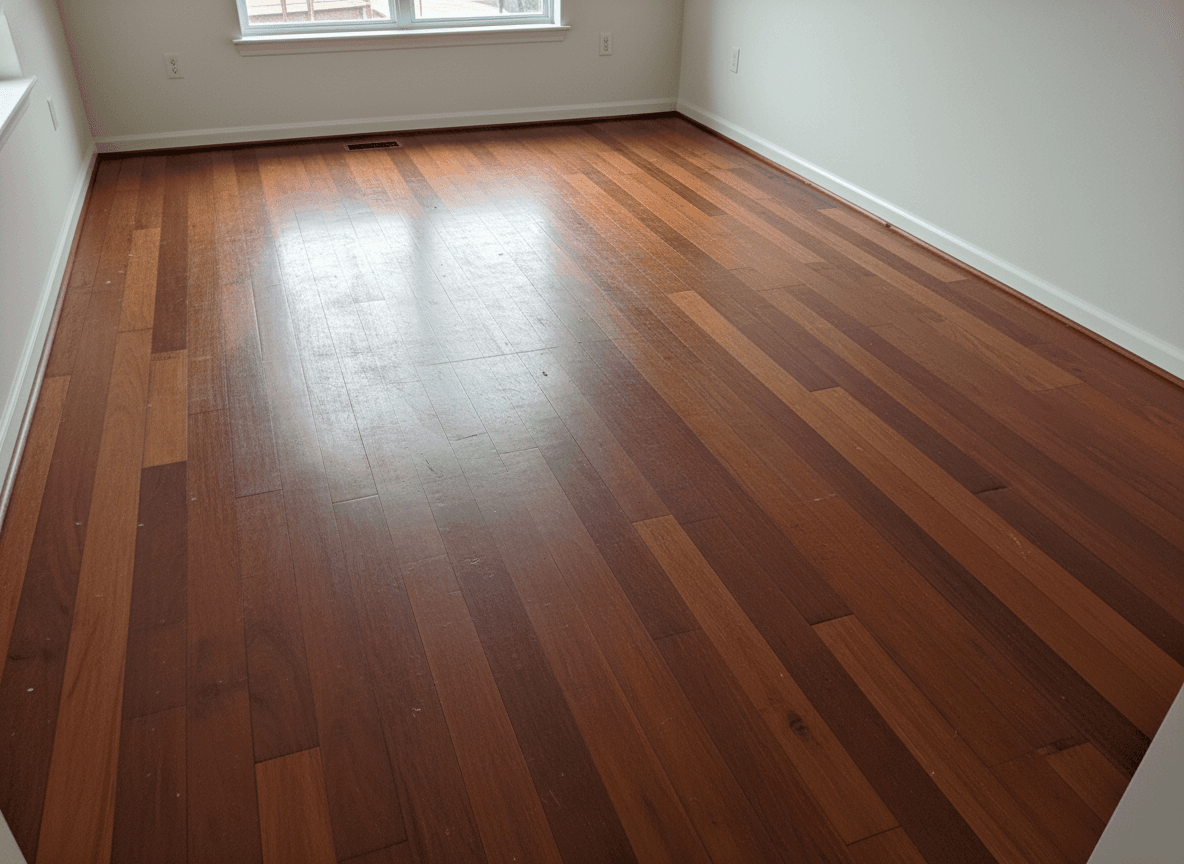 Beautiful hardwood floors