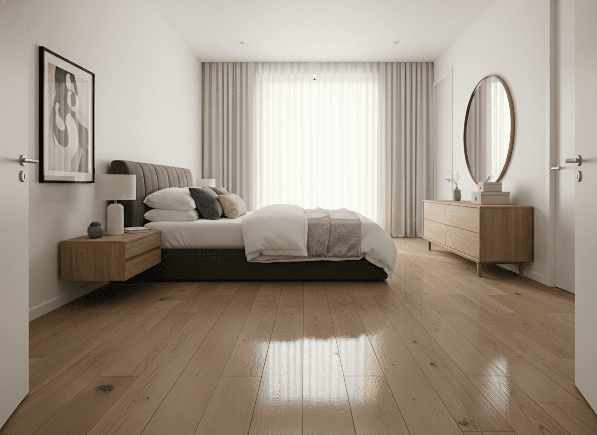 Beautiful hardwood floors
