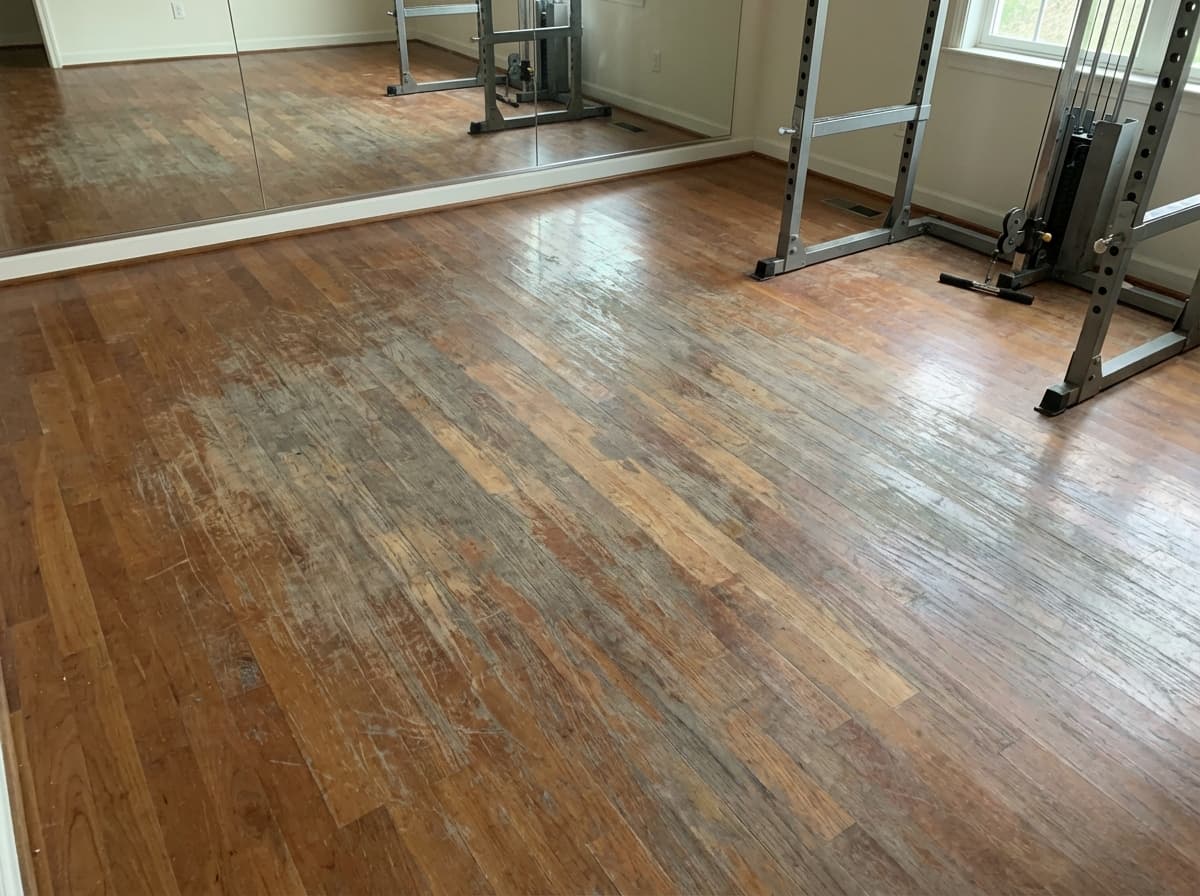 Workout room — before