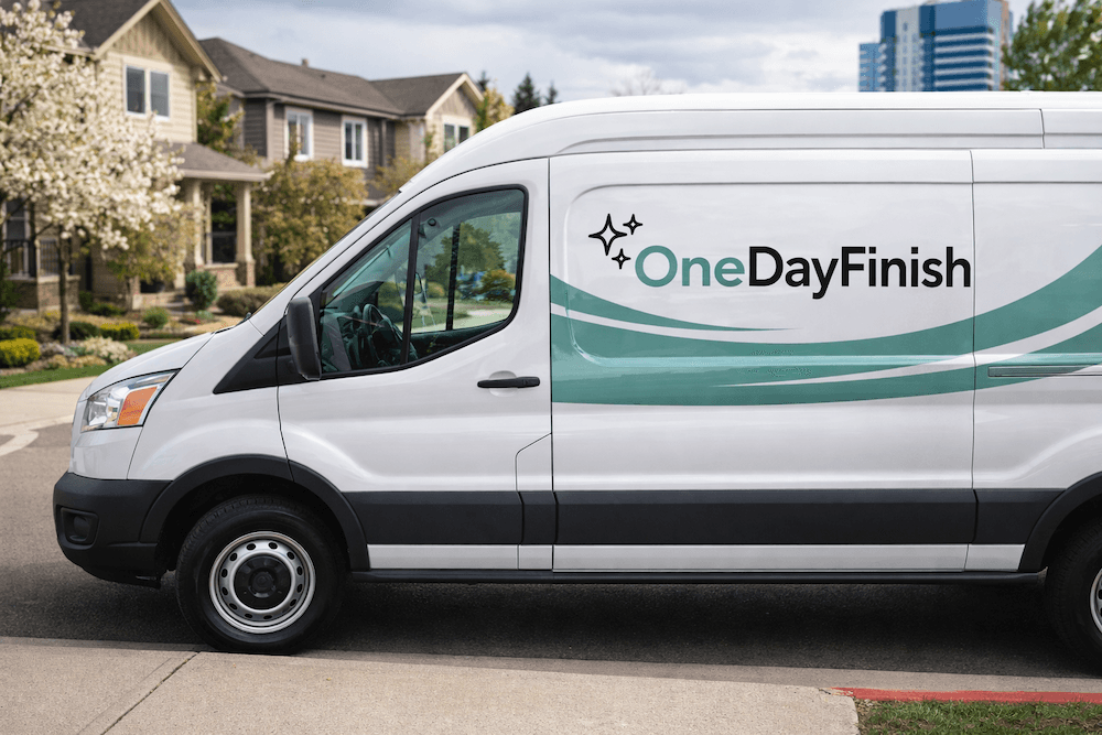 Professional floor restoration in a Denver home